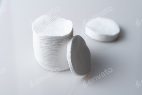 Preview: Stack of adsorbent cotton pads