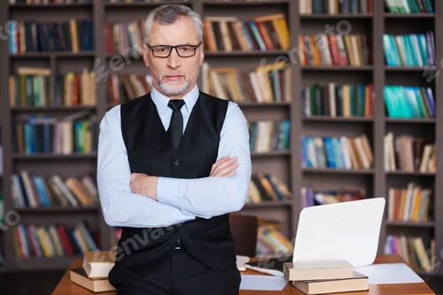 Preview: Confident professor.