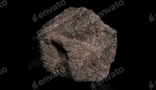 Preview: Macro Close up image of raw material Platinum and Chrome Ore roc