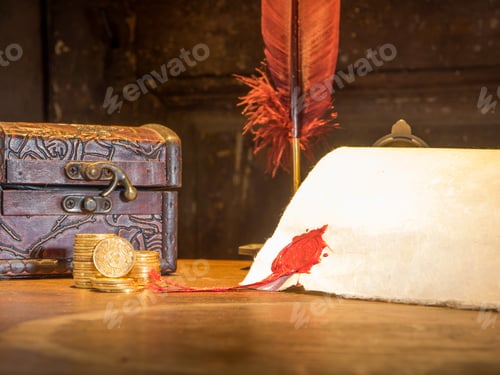 Preview: Old gold coins