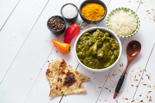 Preview: Traditional South Indian Korai Chicken Curry with Mint and Coriander