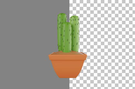 Preview: Cactus Plant 3D Icon