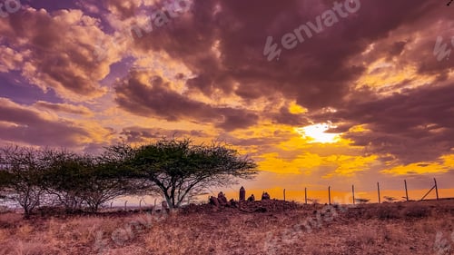Preview: Namoratunga Kalokol Pillar Site archaeological site Turkana Kenya East Africa Landscapes Travels