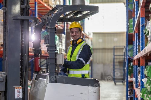 Preview: Forklift operator maneuvers, distributes, repositions goods. Stays updated on operational protocols