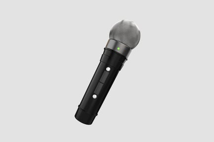 Preview: Microphone Modern 3D Illustration