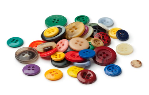 Preview: Heap of colorful sewing buttons