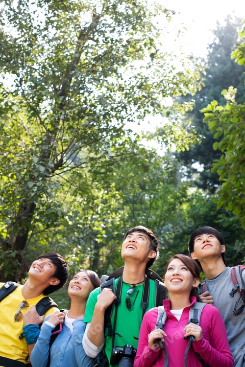 Preview: Happy Group of Hikers