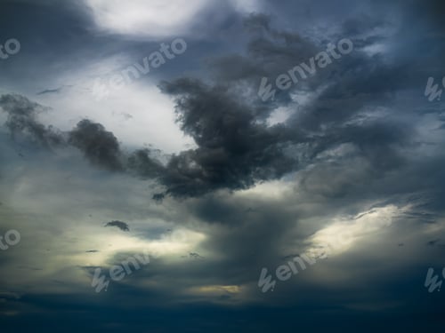 Vista previa: Nubes, tormenta, cielo oscuro, Halloween