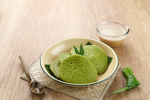 Preview: Serabi or Surabi, Indonesian pancake