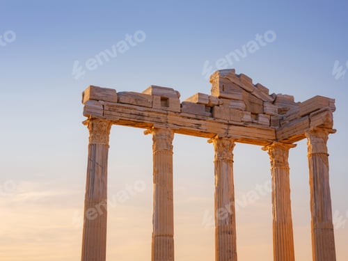 Preview: travel to ancient city of Side, Antalya coast of Turkey