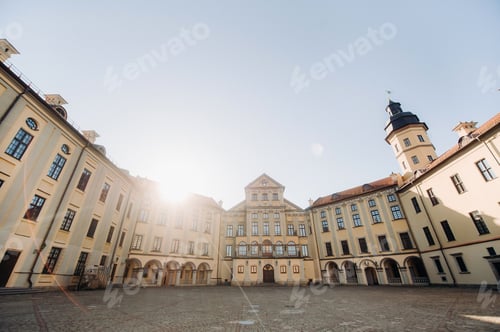 Preview: Medieval castle in Nesvizh, Minsk region, Belarus.Nesvizh castle