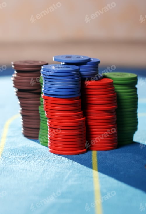 Preview: Stack of poker chips