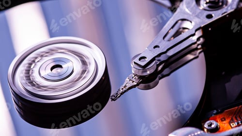 Preview: Hard disk reading head 26