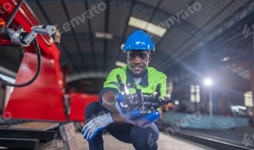 Preview: Robotic trainee learn STEM for efficient robotic, ensure quality in innovative automation workshops