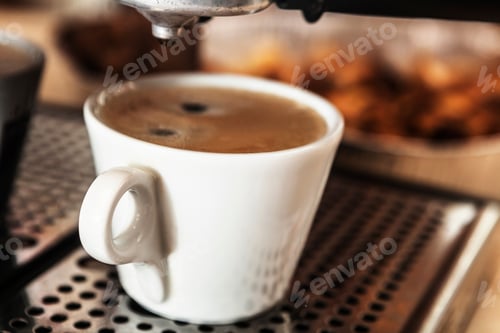 Preview: Close-up of an Espresso Shot being Brewed