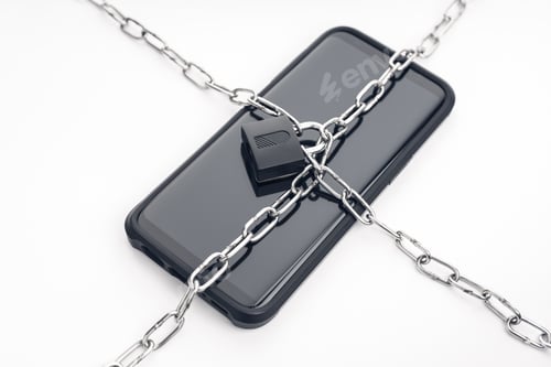 Preview: Security on smartphone concept