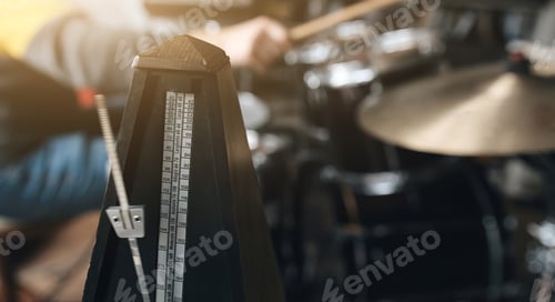 Preview: Man playing on drums