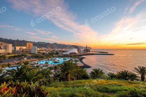 Preview: Santa Cruz cityscape view