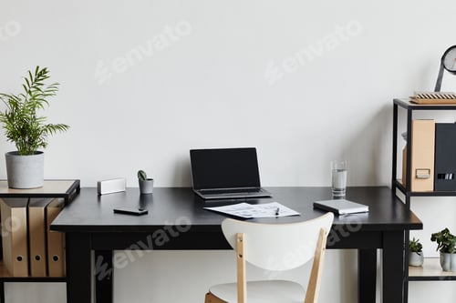 Preview: White Home Office Workplace