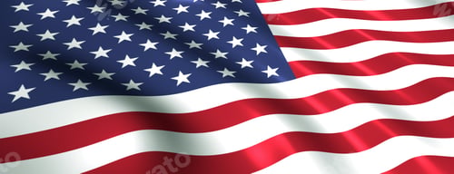 Preview: US flag waving for USA