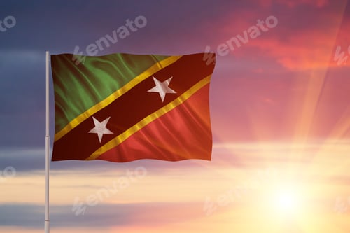 Preview: flag of Saint Kitts and Nevis