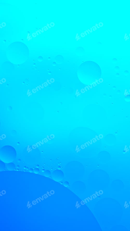 Preview: Web banner made with texture of oil with bubbles on bright coral monochrome background