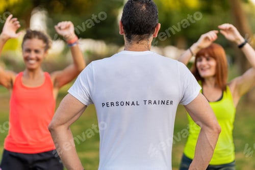 Preview: Personal Trainer Exercising with Women