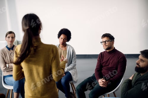 Preview: Attentive listening is an important part of group therapy!
