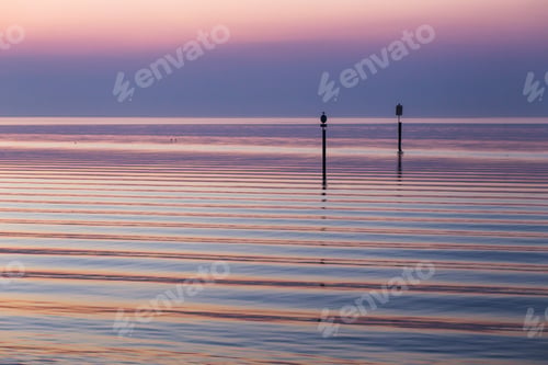 Preview: Sunrise at Bodensee lake in Germany