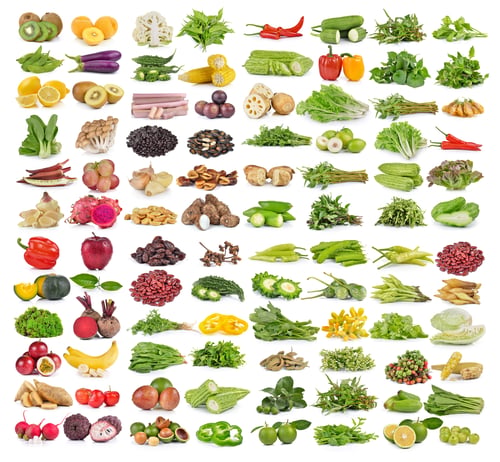 Preview: set of fruit and vegatable