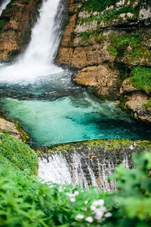 Preview: Savica waterfall at Bohinj Valley, Slovenia