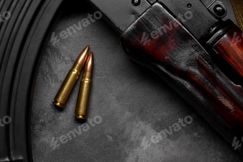 Preview: Bullets and Kalashnikov assault rifle
