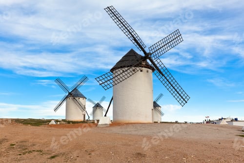 Preview: Old Spanish windmills