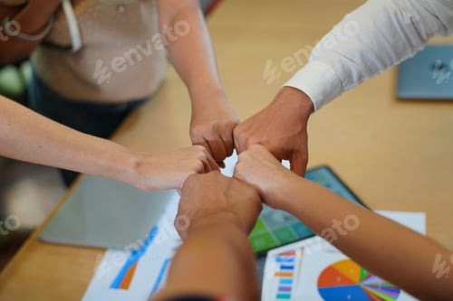 Preview: Business people in discussion. Colleagues Discussing Business Strategy in Meeting office.