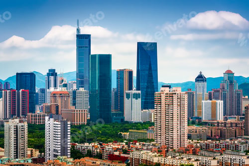 Preview: Shenzhen, Guangdong, China Downtown