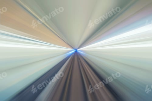 Preview: Train view on railway in transportation. Station terminal