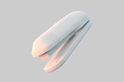 Preview: Minimalist white stapler object