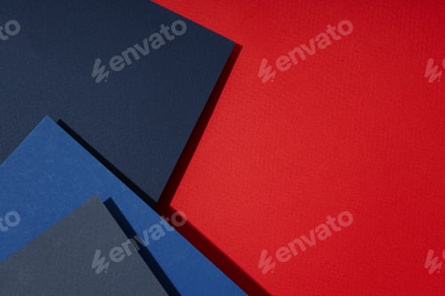 Preview: Mockup, abstraction, colorful colored paper, top view