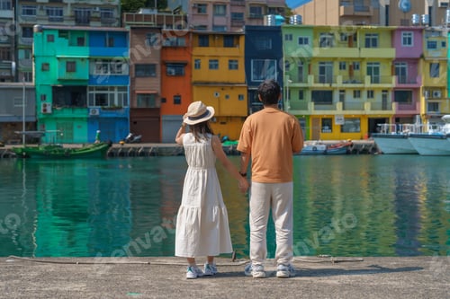 Preview: Couple traveler visiting in Taiwan