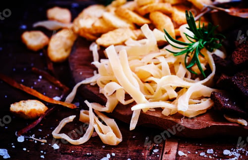 Preview: Smoked squid with salt