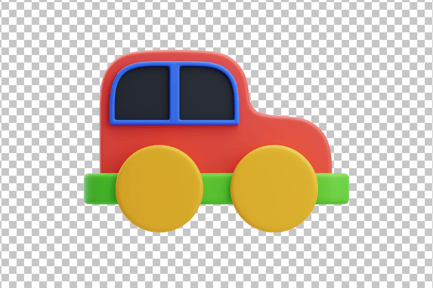 Preview: Toy Car 3D Icon