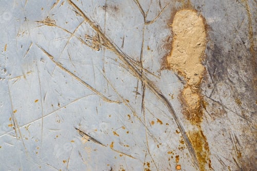 Preview: Abstract Texture Of The Scratched Rusty Iron And The Sand Which Stuck To This Surface