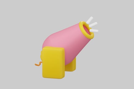Preview: Celebration confetti cannon