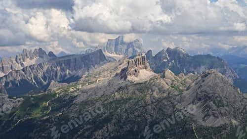 Preview: Panorama of Dolomites Mountains Landscape