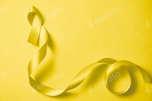 Preview: World Suicide Prevention Day, Yellow ribbon.