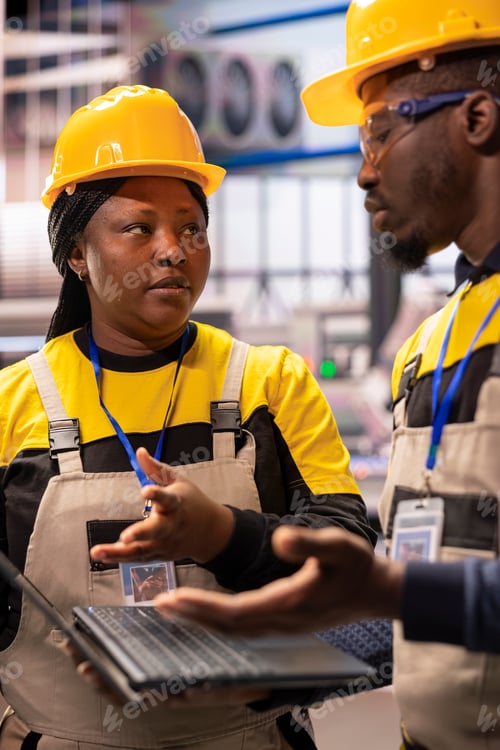 Preview: Industrial Engineers Discussing Automation in Smart Factory