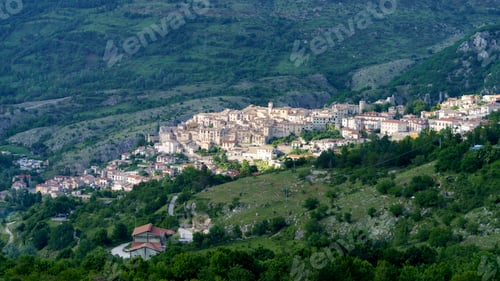 Preview: Barrea, old village in Abruzzi, Italy