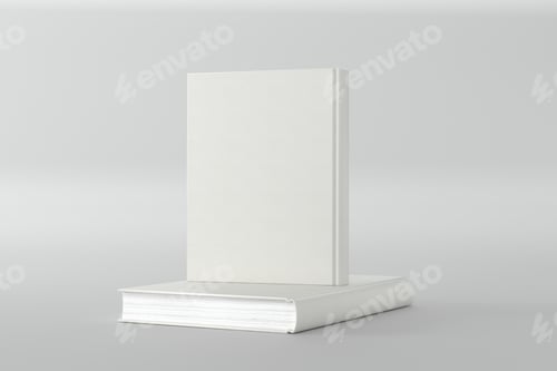 Preview: book, mockup, cover, textbook, realistic