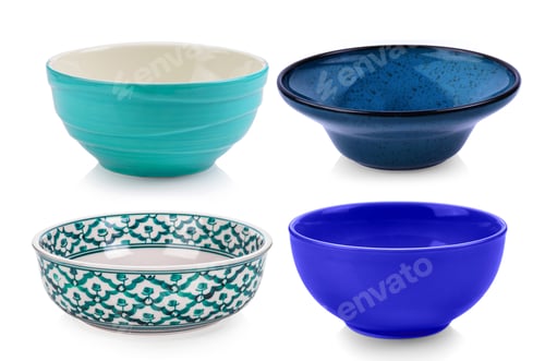 Preview: ceramic bowl on white