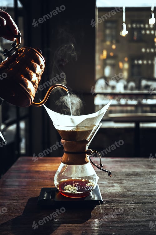 Preview: Filter coffee making process